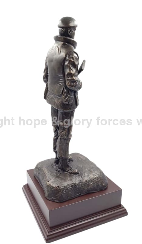 OP BANNER Northern Ireland British Soldier Cold Cast Bronze Figurine