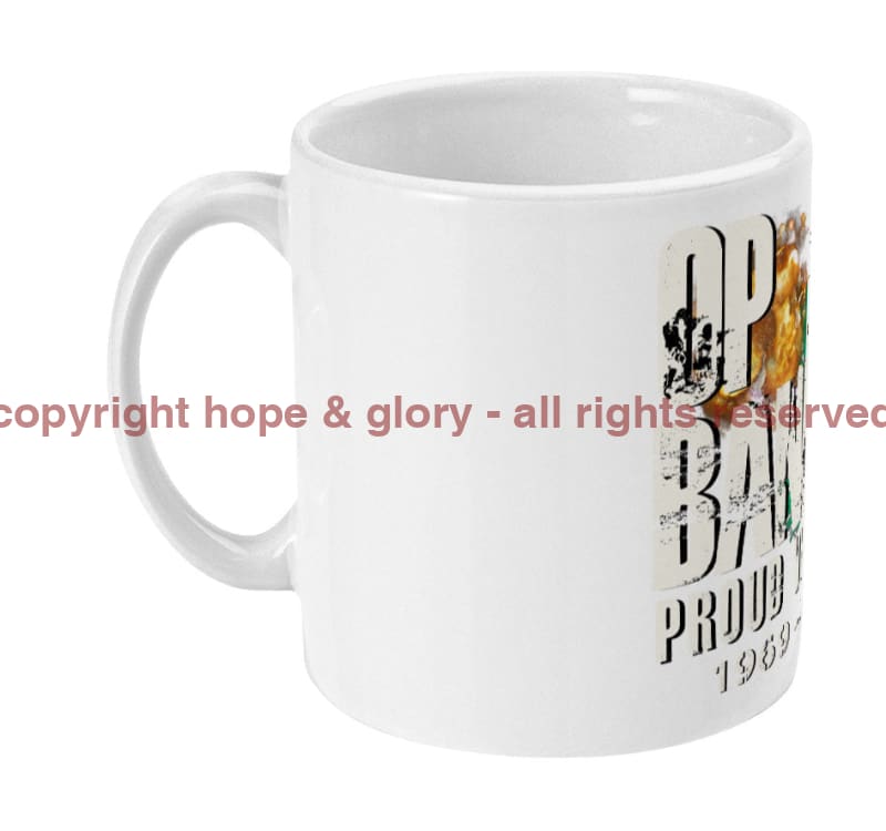 OP BANNER Proud Veteran Ceramic Mug