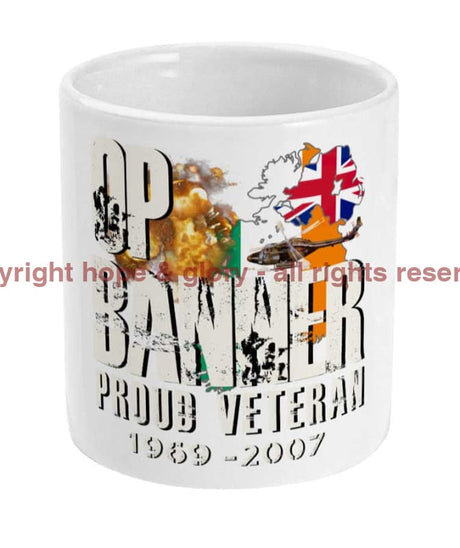 OP BANNER Proud Veteran Ceramic Mug