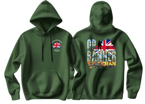 OP Banner Veteran Battle Scars Double Side Printed Hoodie