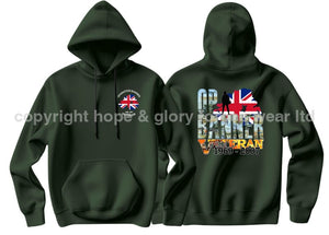 OP Banner Veteran Battle Scars Double Side Printed Hoodie