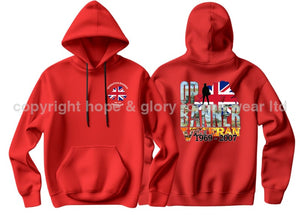 OP Banner Veteran Battle Scars Double Side Printed Hoodie