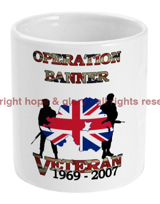 Op Banner Veteran Ceramic Mug Mugs