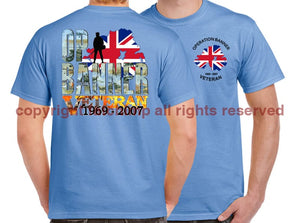 OP Banner Veteran Double Side Printed T-Shirt