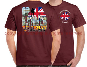 OP Banner Veteran Double Side Printed T-Shirt