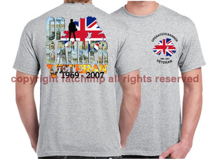 OP Banner Veteran Double Side Printed T-Shirt