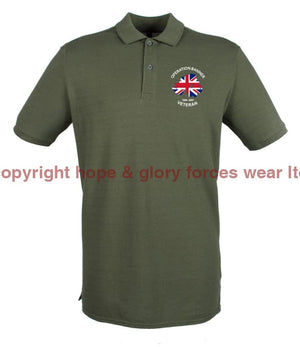 OP BANNER VETERAN Embroidered Polo Shirt