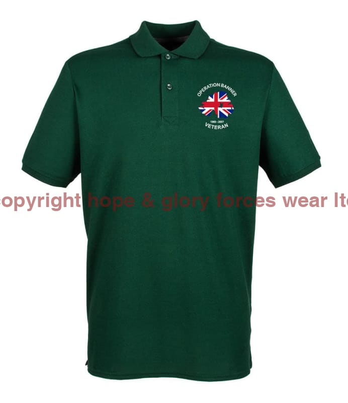 OP BANNER VETERAN Embroidered Polo Shirt