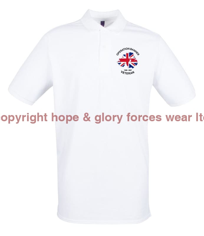 OP BANNER VETERAN Embroidered Polo Shirt