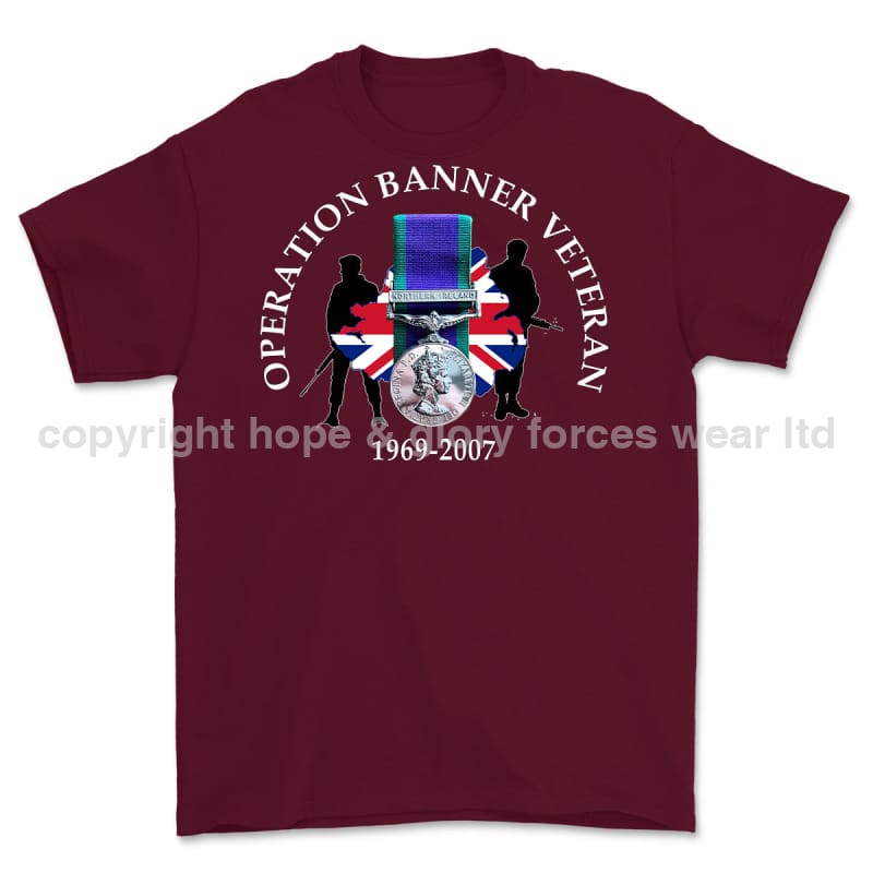 OP Banner Veteran GSMNI Printed T-Shirt