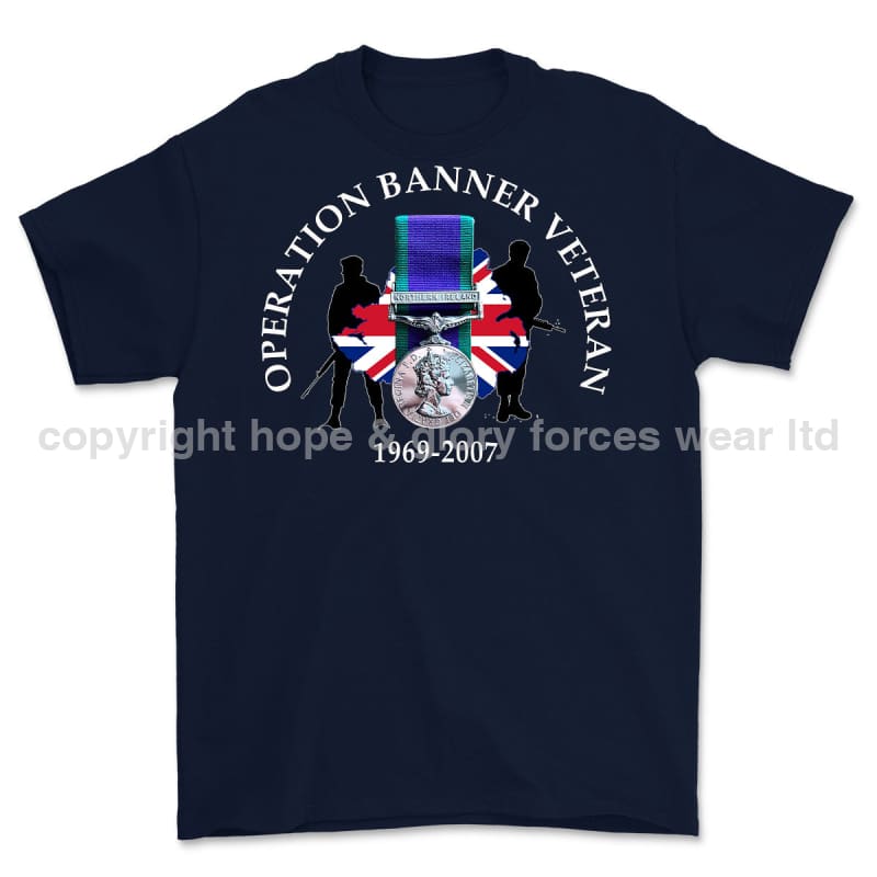 OP Banner Veteran GSMNI Printed T-Shirt