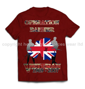 OP Banner Veteran Printed T-Shirt