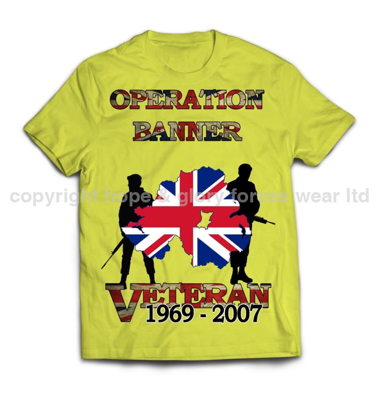 OP Banner Veteran Printed T-Shirt