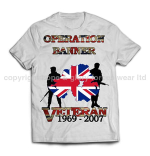 OP Banner Veteran Printed T-Shirt