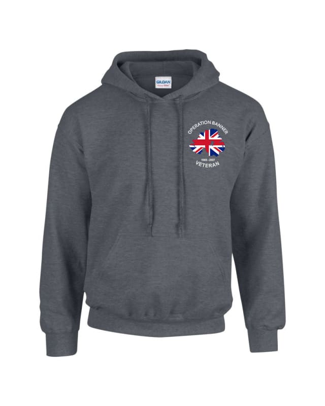 OP Banner Veterans Embroidered Hoodie