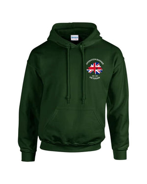 OP Banner Veterans Embroidered Hoodie