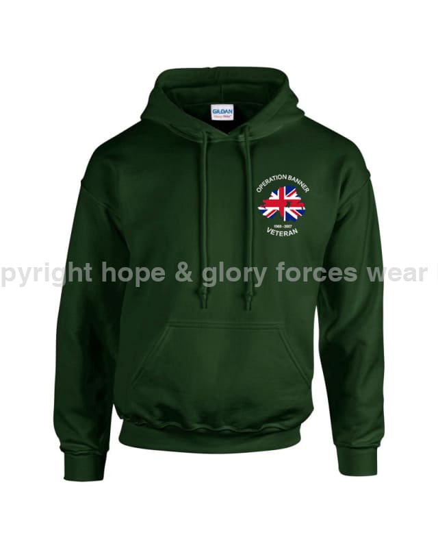 OP Banner Veterans Embroidered Hoodie