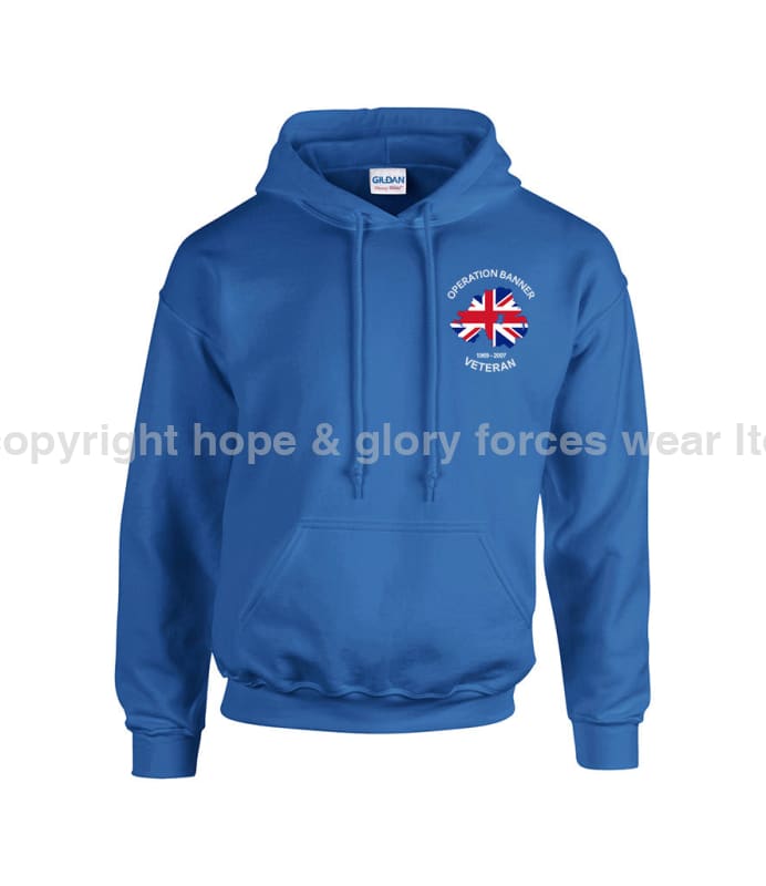 OP Banner Veterans Embroidered Hoodie