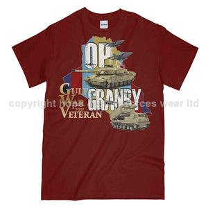 OP Granby Gulf War Veteran Printed T-Shirt