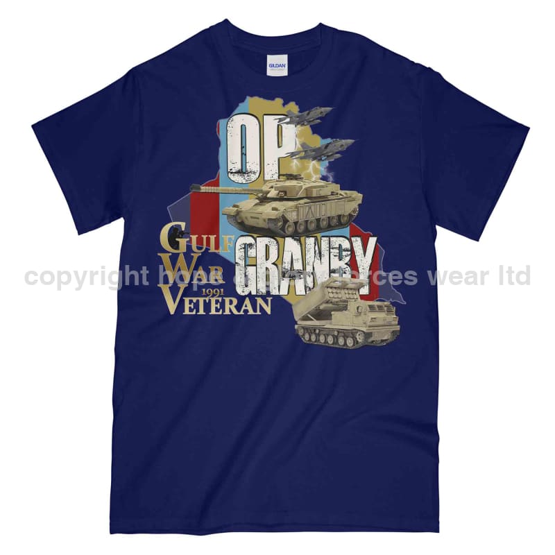 OP Granby Gulf War Veteran Printed T-Shirt