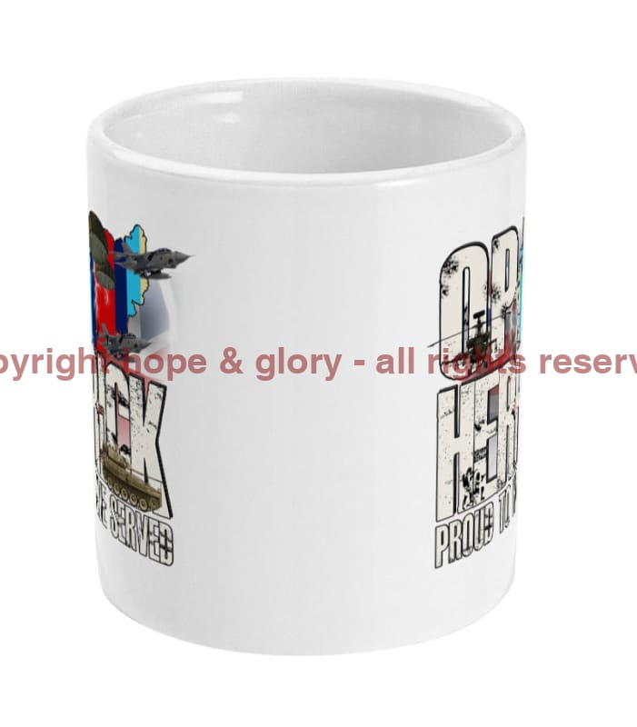 OP HERRICK Proud Veteran Ceramic Mug