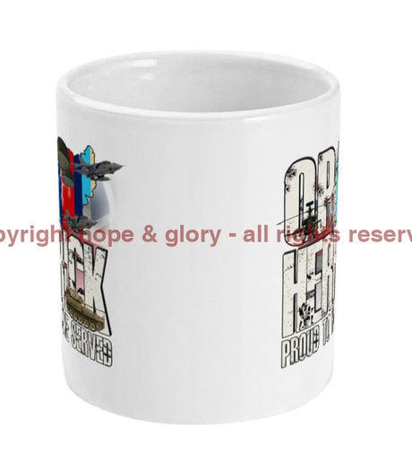 OP HERRICK Proud Veteran Ceramic Mug