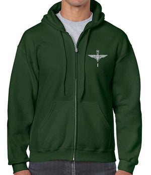 Parachute Regiment 1 PARA Unisex Full Zip Hoodie