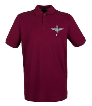 Parachute Regiment 2 PARA Embroidered Pique Polo Shirt