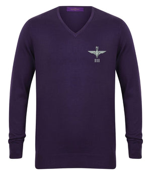 Parachute Regiment 3 PARA Lightweight V Neck Sweater