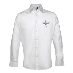 Parachute Regiment 4 PARA Embroidered Long Sleeve Oxford Shirt