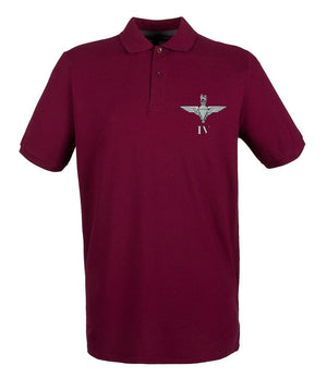 Parachute Regiment 4 PARA Embroidered Pique Polo Shirt