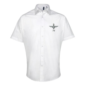 Parachute Regiment 4 PARA Embroidered Short Sleeve Oxford Shirt