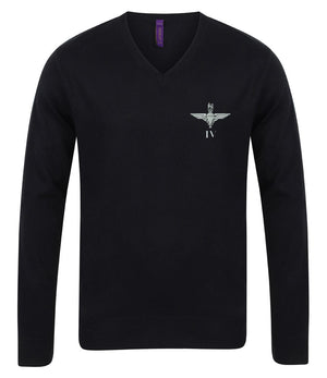 Parachute Regiment 4 PARA Lightweight V Neck Sweater