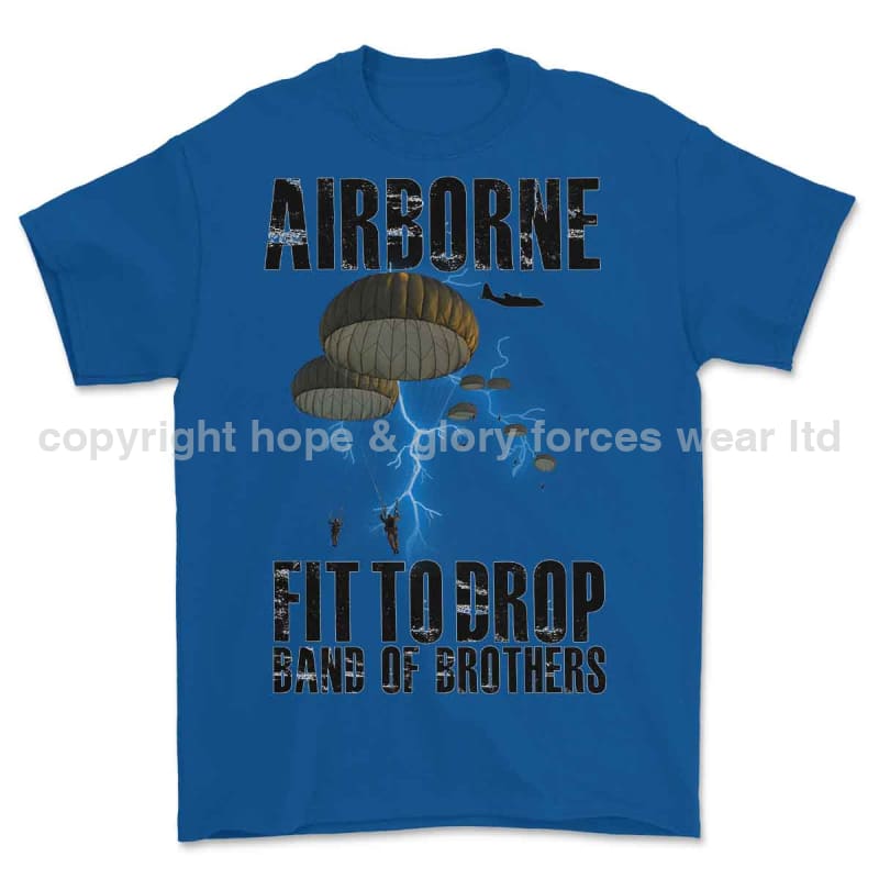 Para Airborne Fit to Drop Printed T-Shirt