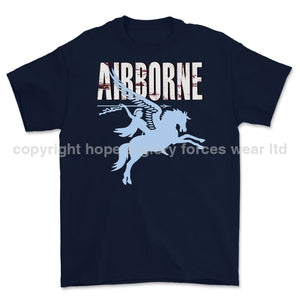 Airborne Pegasus Printed T-Shirt