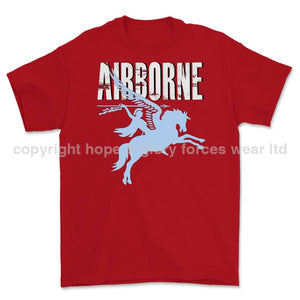 Airborne Pegasus Printed T-Shirt