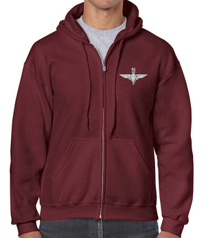 Parachute Regiment Unisex Full Zip Hoodie