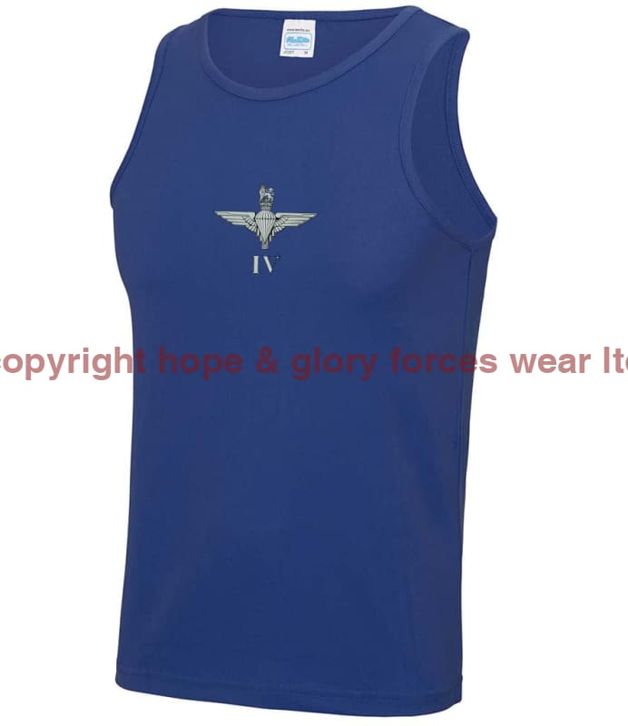 Parachute Regiment 4 PARA Embroidered Sports Vest