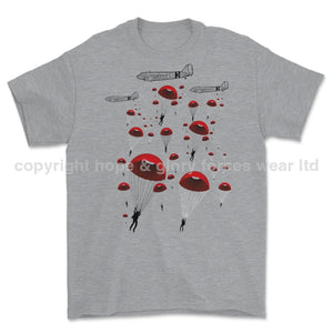 Poppy Chutes 'We Will Remember Them' Printed T-Shirt