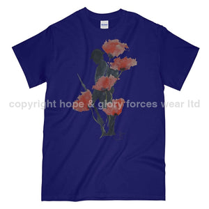 Poppy WW1 Remembrance Tommy Printed T-Shirt