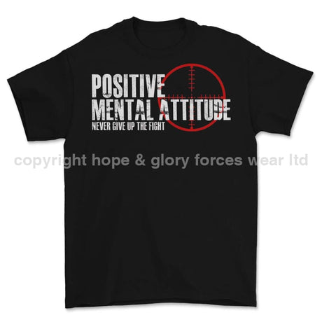 Positive Mental Attitude Front Print T-Shirt