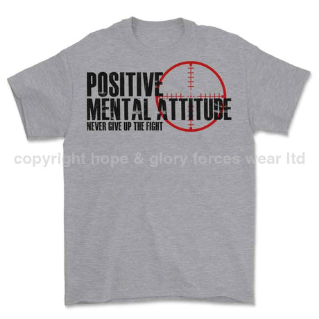 Positive Mental Attitude Front Print T-Shirt