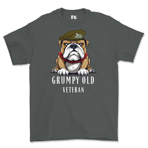 Grumpy Old POW Own Regiment of Yorkshire Veteran Printed T-Shirt