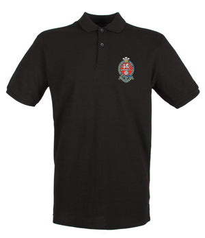 Princess of Wales' Royal Regiment Embroidered Pique Polo Shirt