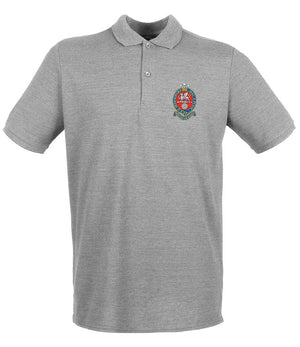 Princess of Wales' Royal Regiment Embroidered Pique Polo Shirt