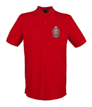 Princess of Wales' Royal Regiment Embroidered Pique Polo Shirt