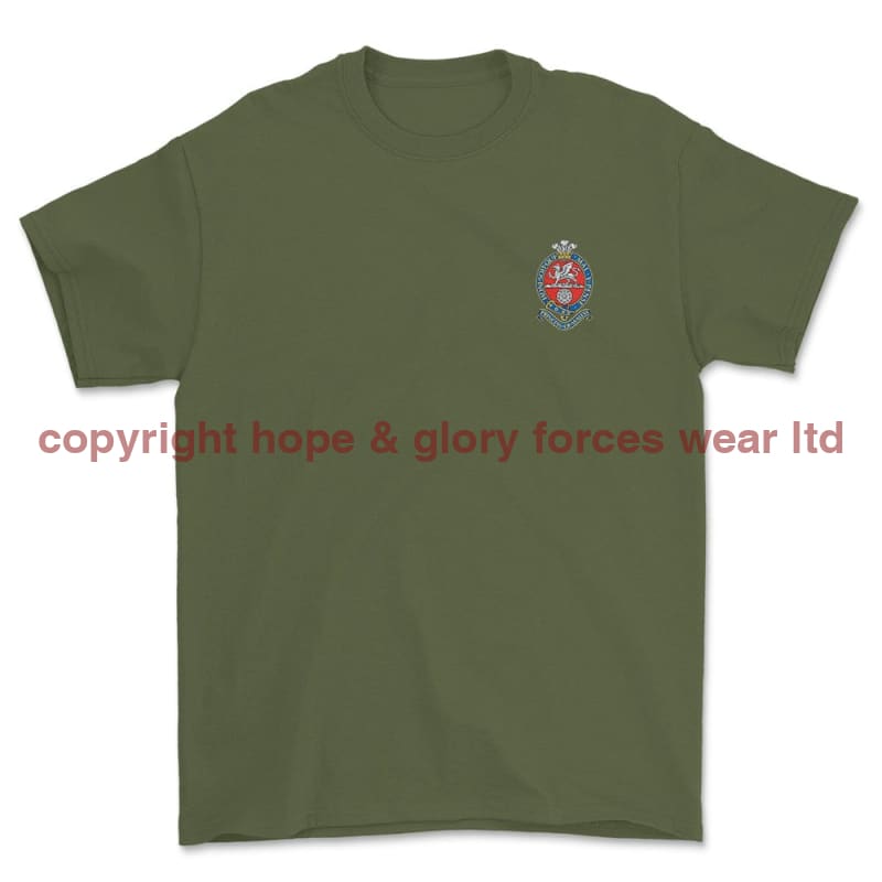 Princess of Wales' Royal Regiment Embroidered or Printed T-Shirt