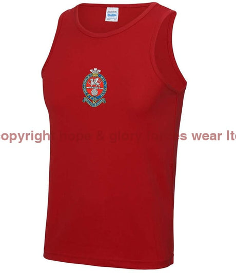 Princess of Wales' Royal Regiment Embroidered Sports Vest