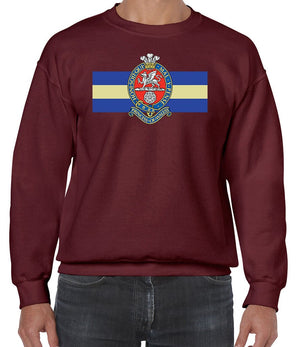 Princess Of Wales' Royal Regiment Front Printed Sweater