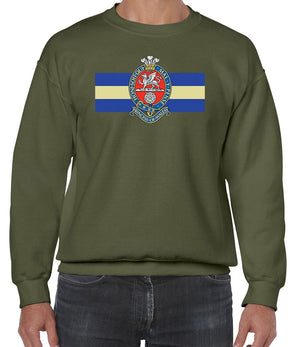 Princess Of Wales' Royal Regiment Front Printed Sweater